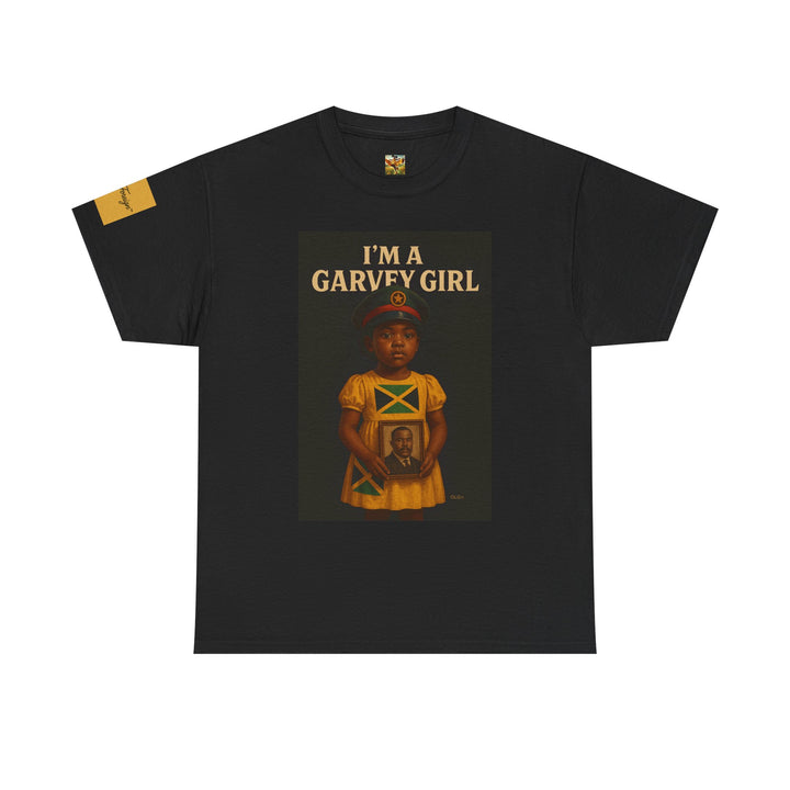 I’m a Garvey Girl Tee — Vintage Black Pride Jamaica Graphic T-Shirt