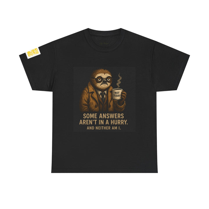 Sloth Detective Some Answers Aren't In A Hurry ,by Olga Foreign