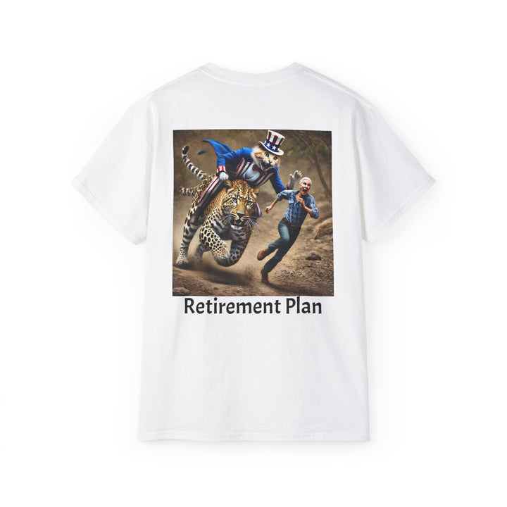 Funny Retirement by Olga Foreign Unisex Ultra Cotton Tee