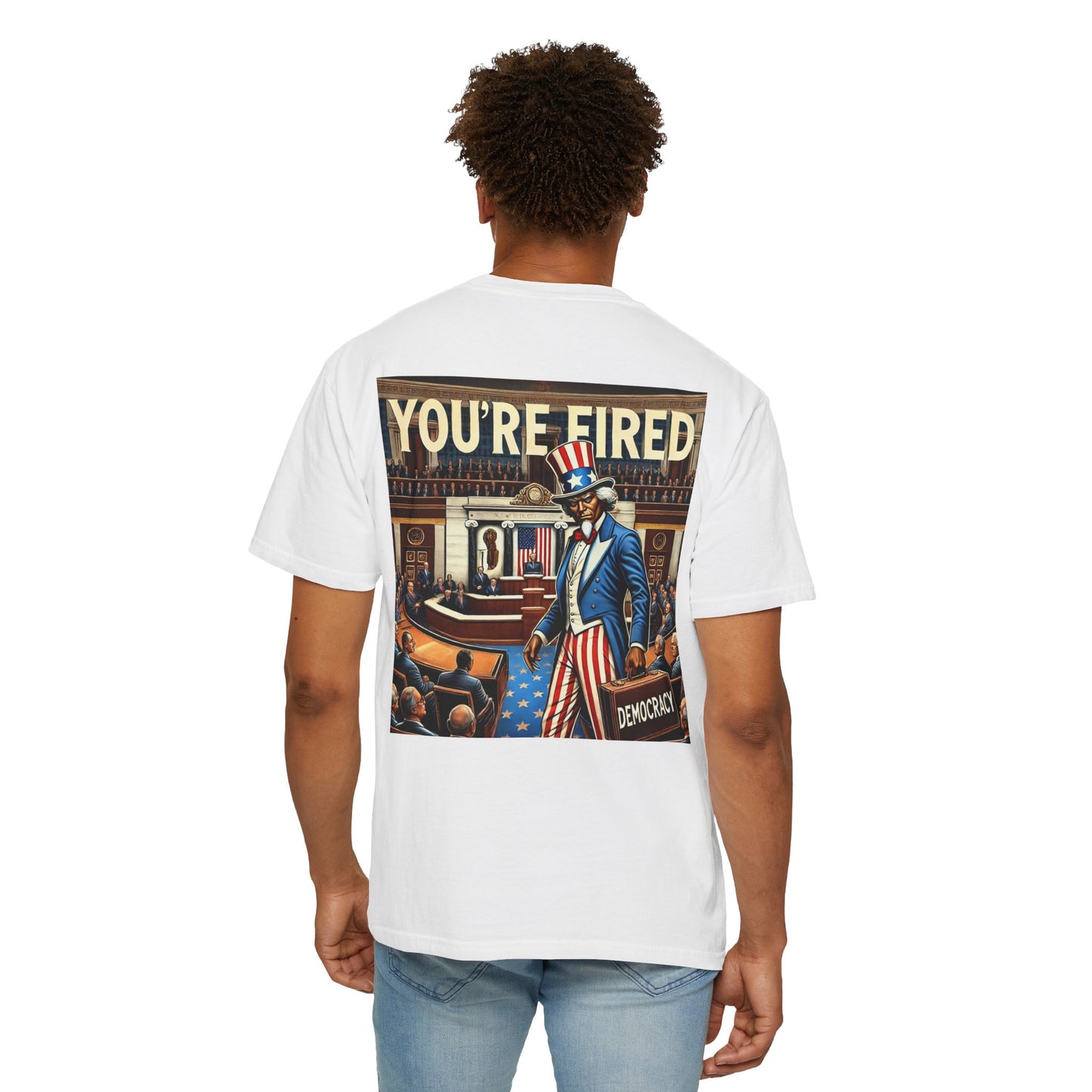 USA Democracy Graphic T-Shirt by Olga Foreign