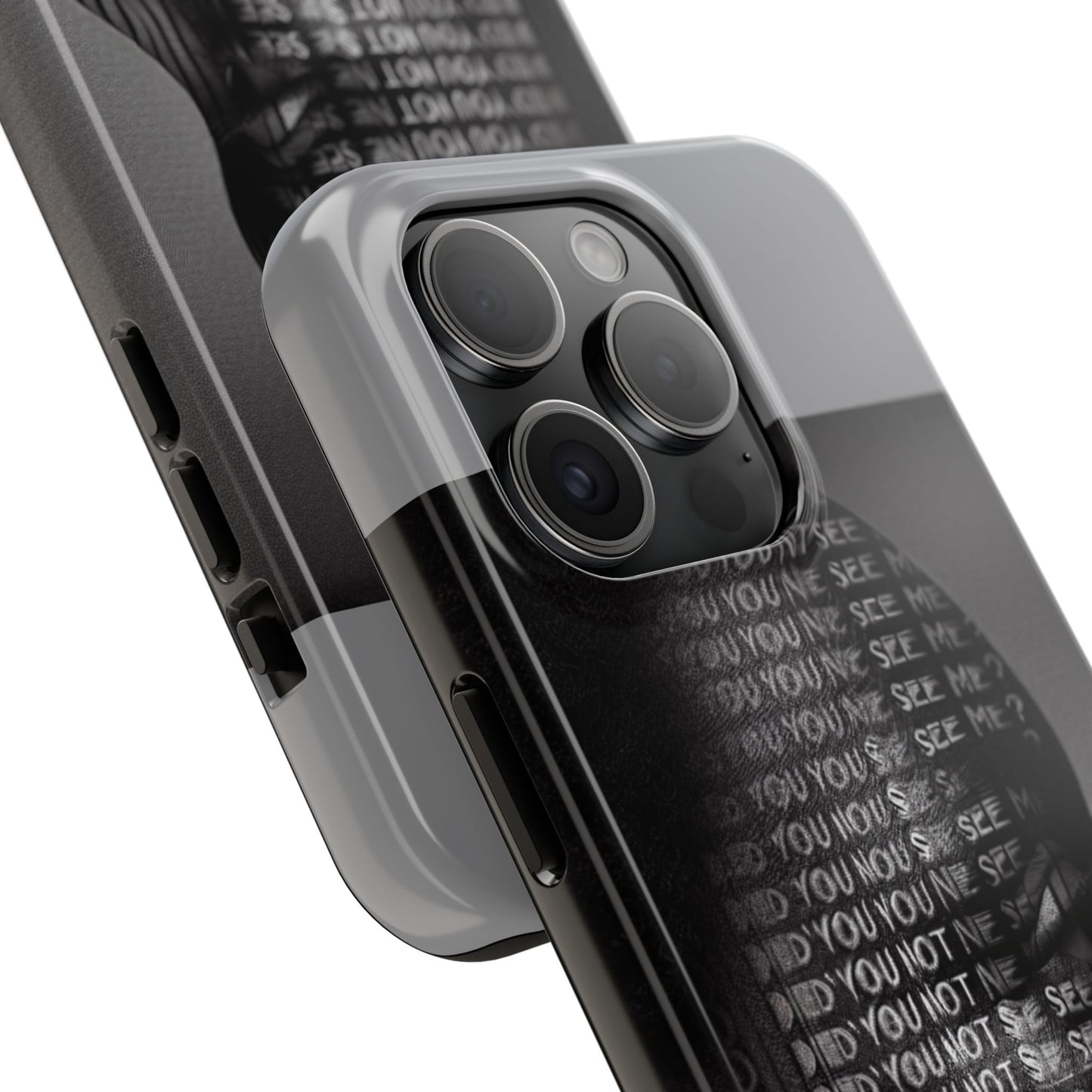 Did You Not See Me? by Olga Foreign. Tough Phone Case -