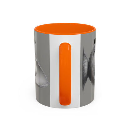 Olga Foreign Design Unique Accent Coffee Mug – "Life Never Carries the Same Eggs"