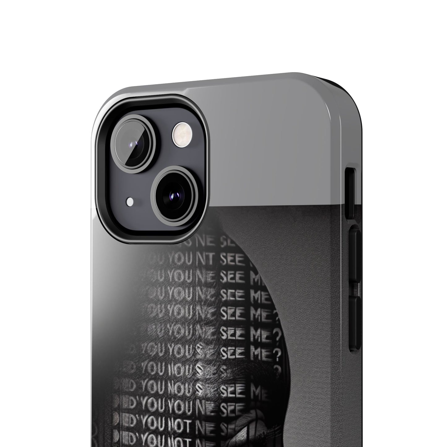 Did You Not See Me? by Olga Foreign. Tough Phone Case -