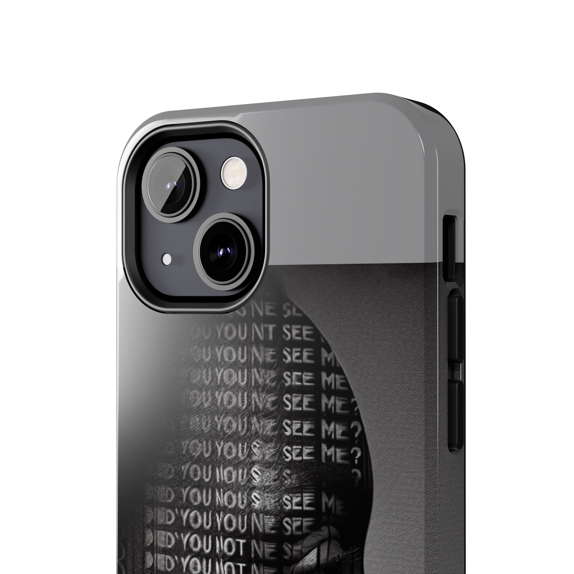 Did You Not See Me? by Olga Foreign. Tough Phone Case -