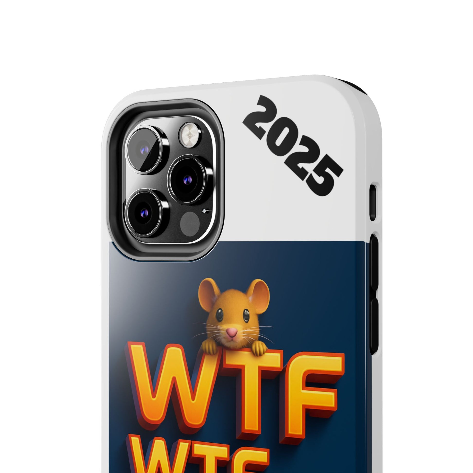 WTF Tough Phone Case by Olga Foreign Design - Fun and Quirky Design for the Playful User