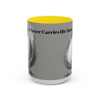 "A Womb Never Carries the Same Eggs" by Olga Foreign Unique Accent Coffee Mug –