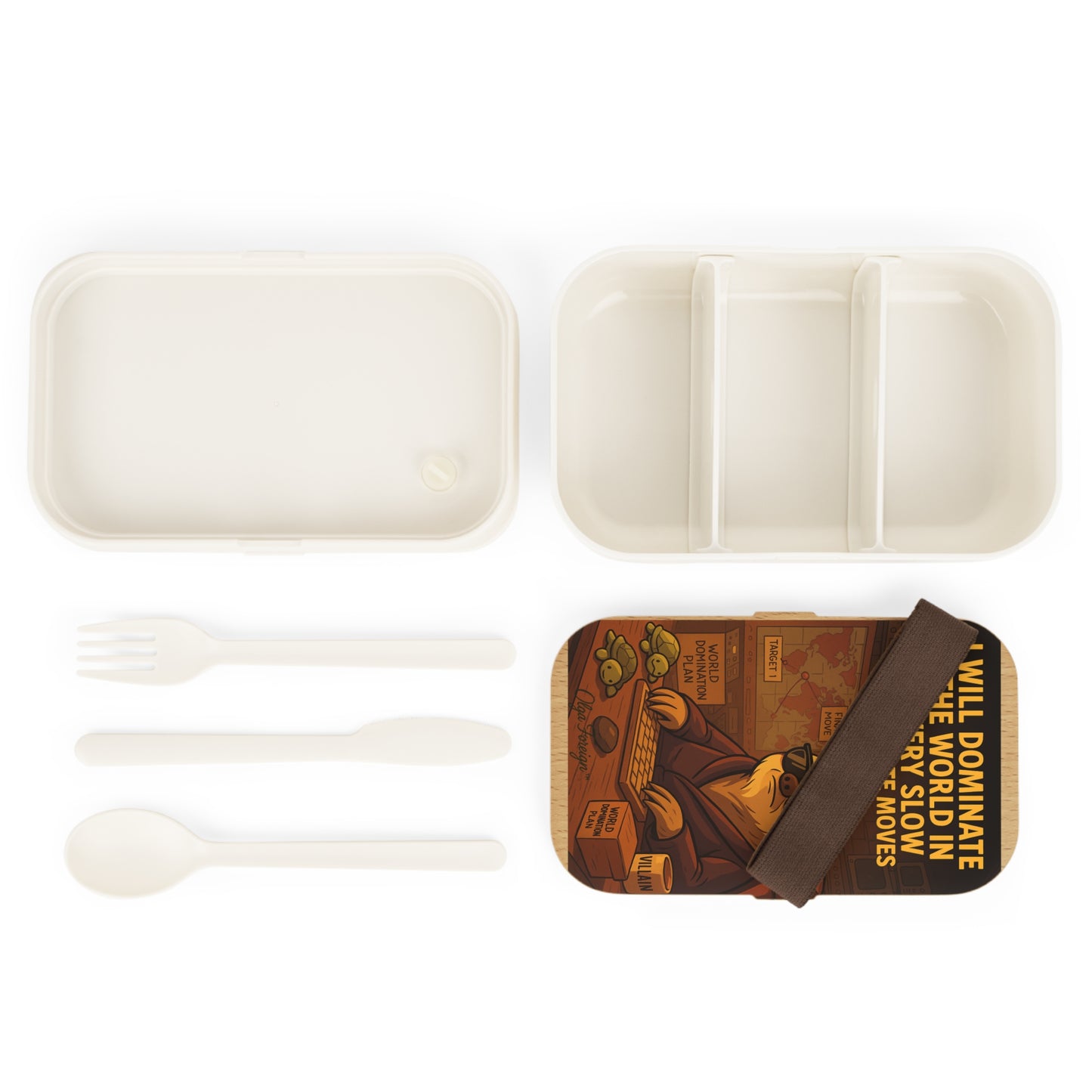 -"Slothing" based on The Sloth Detective Series. By Olga Foreign Designs Funny Beto Container for Adults.