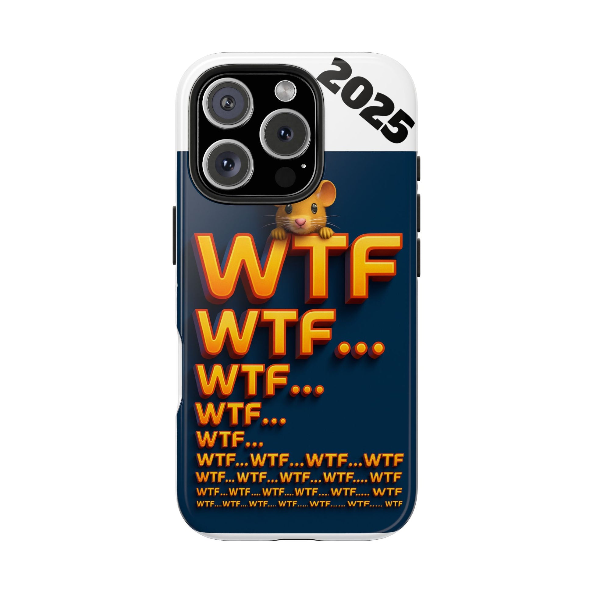 Olga Foreign Design WTF Tough Phone Case - Fun and Quirky Design for the Playful User