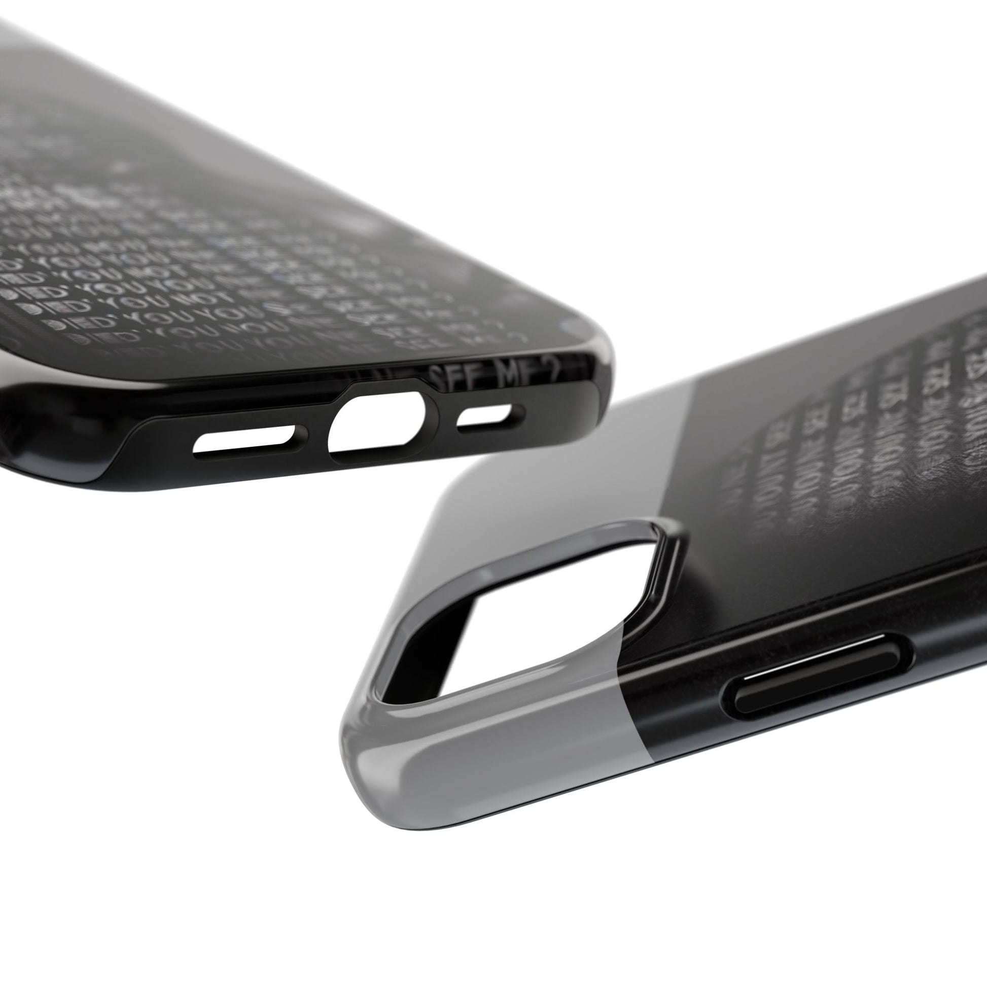 Did You Not See Me? by Olga Foreign. Tough Phone Case -