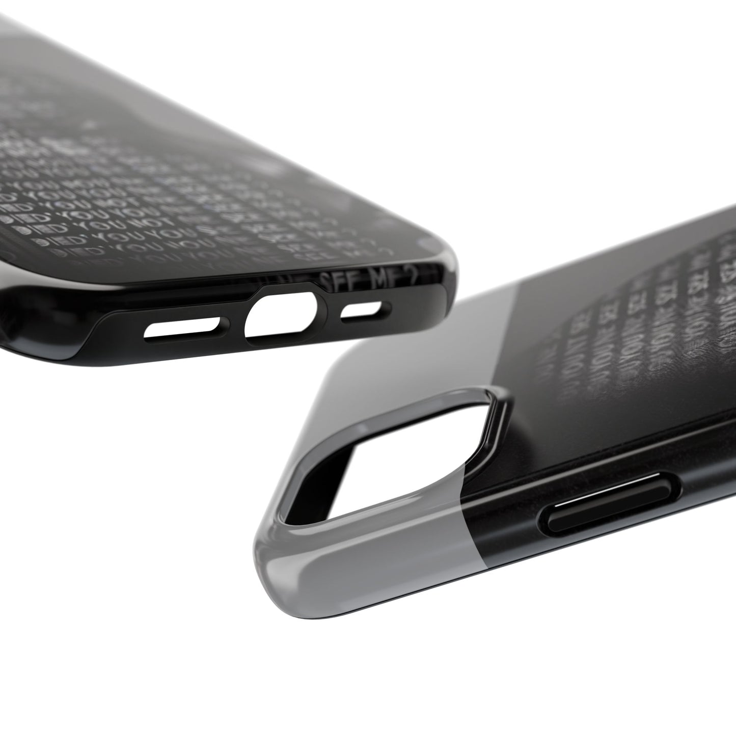 Did You Not See Me? by Olga Foreign. Tough Phone Case -