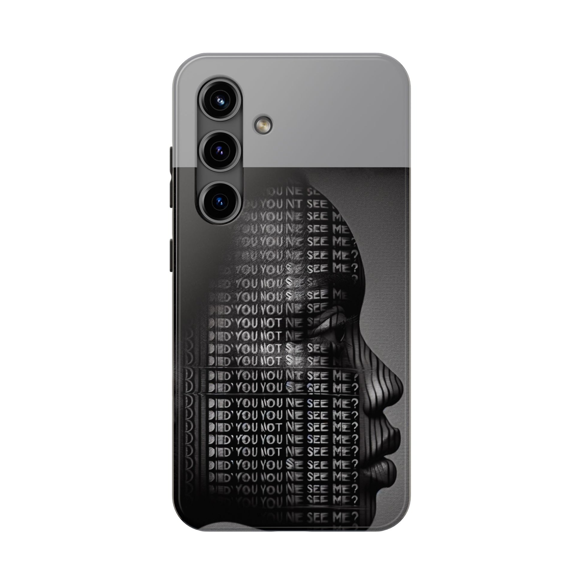 Did You Not See Me? by Olga Foreign. Tough Phone Case -