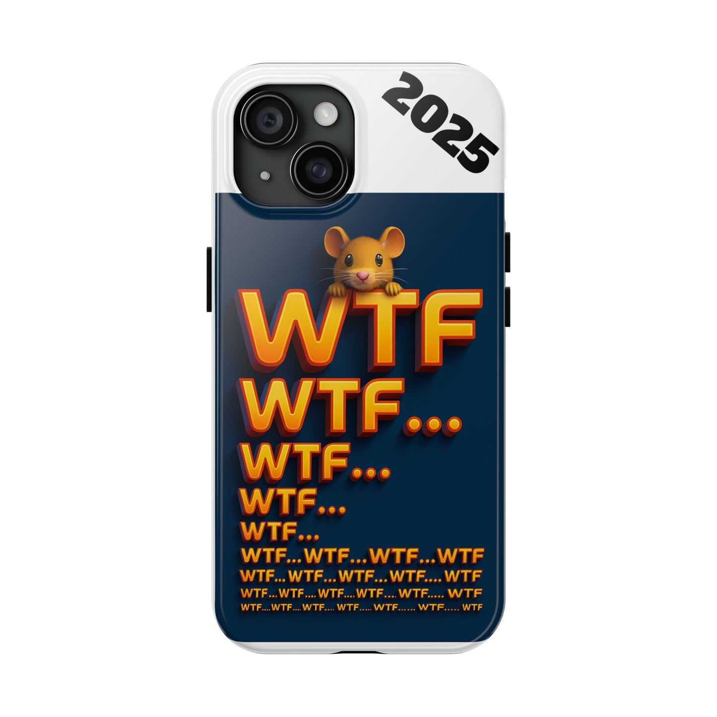 Olga Foreign Design WTF Tough Phone Case - Fun and Quirky Design for the Playful User