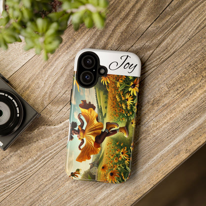 Joyful Floral Phone Case - by Olga Foreign Tough Cases for Vibrant Souls