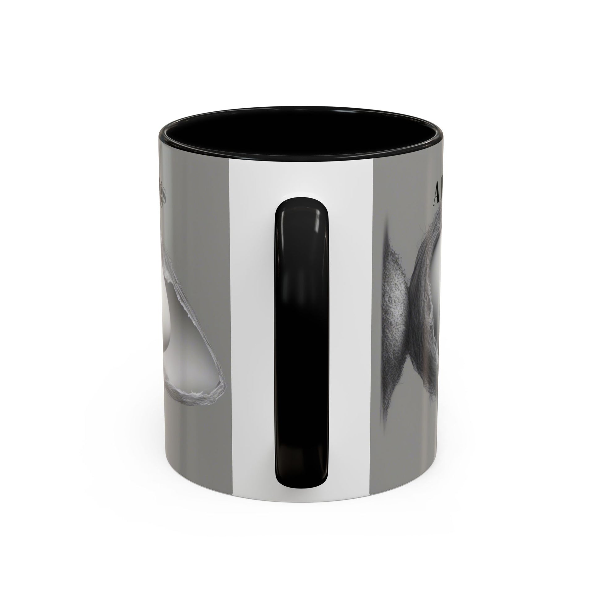 Olga Foreign Design Unique Accent Coffee Mug – "Life Never Carries the Same Eggs"