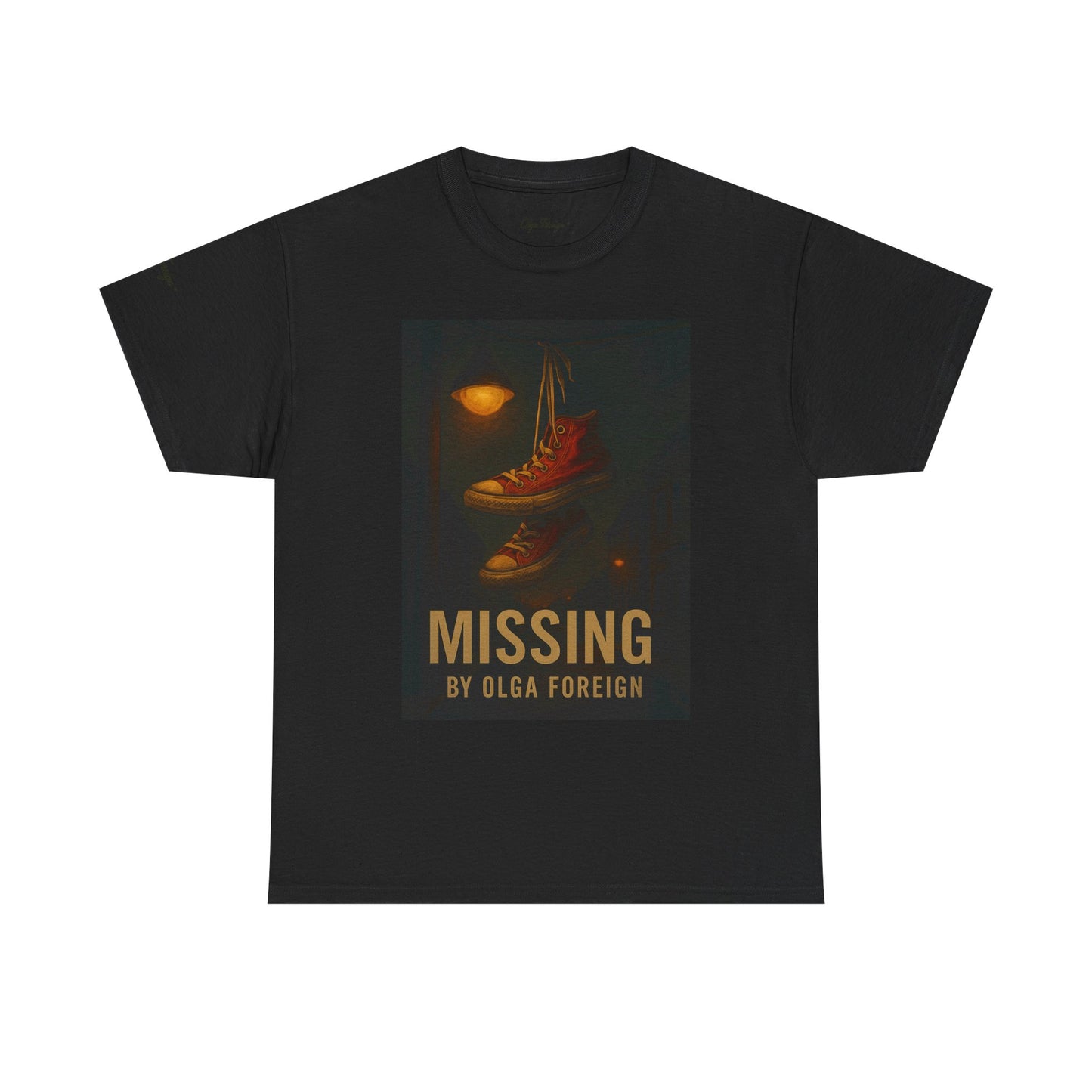 "Missing" by Olga Foreign Tee for Awareness of missing Black and Brown Women
