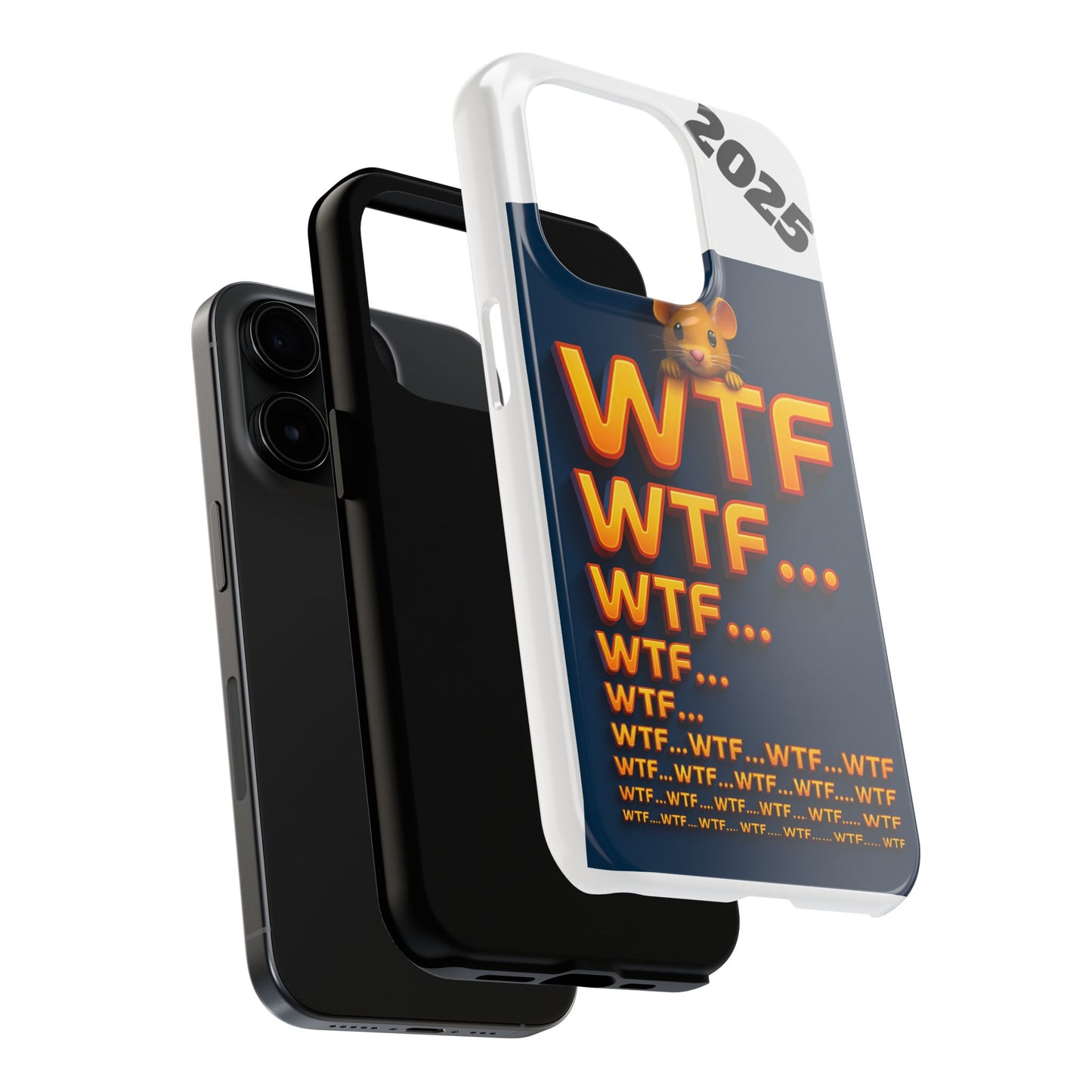 Olga Foreign Design WTF Tough Phone Case - Fun and Quirky Design for the Playful User