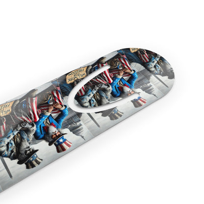 Patriotic Metal Bookmark - Perfect for Book Lovers and Gift Giving