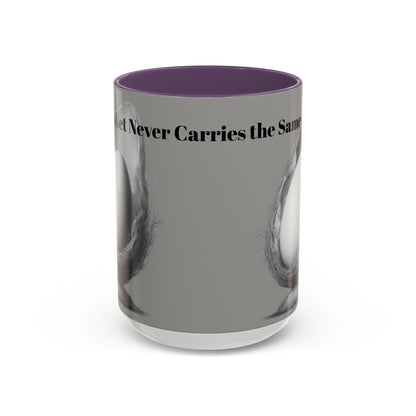 "A Womb Never Carries the Same Eggs" by Olga Foreign Unique Accent Coffee Mug –