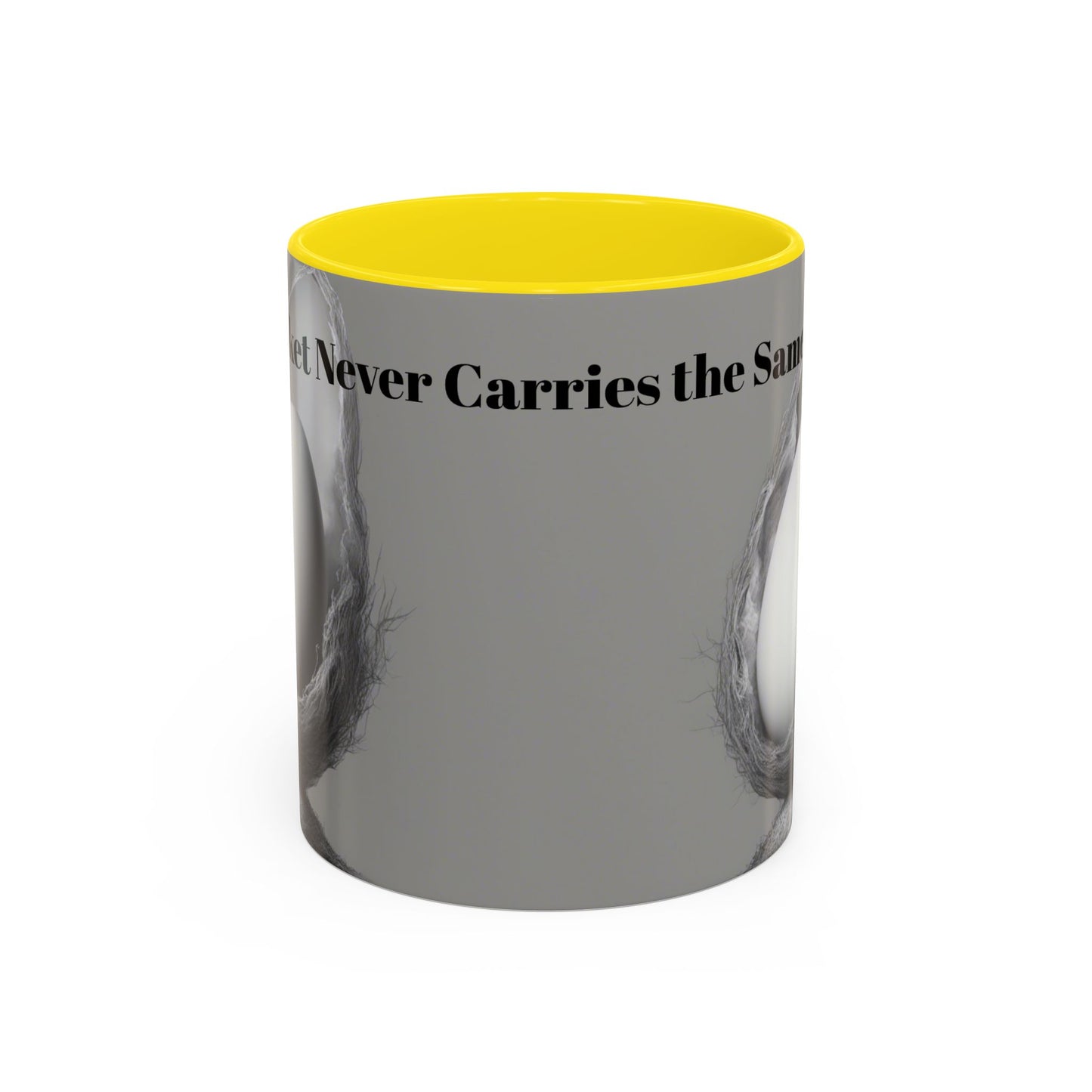 "A Womb Never Carries the Same Eggs" by Olga Foreign Unique Accent Coffee Mug –