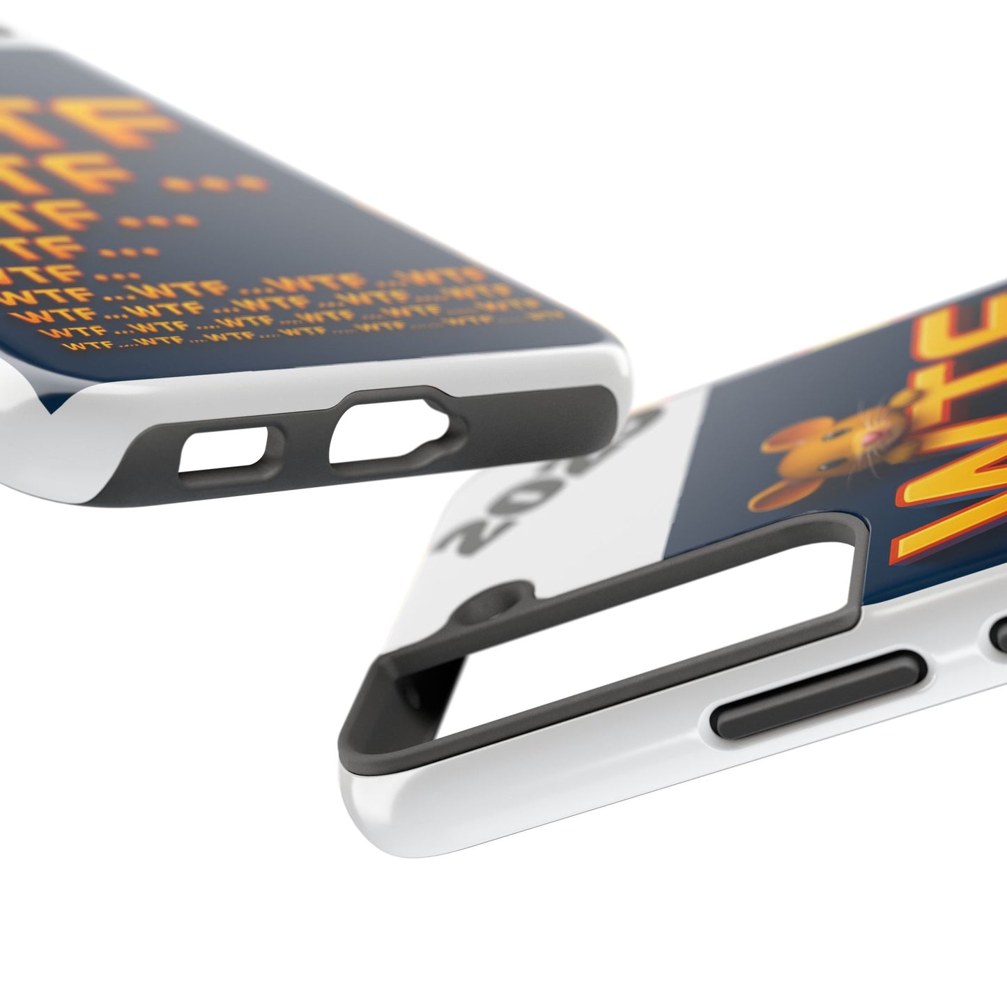 Olga Foreign Design WTF Tough Phone Case - Fun and Quirky Design for the Playful User