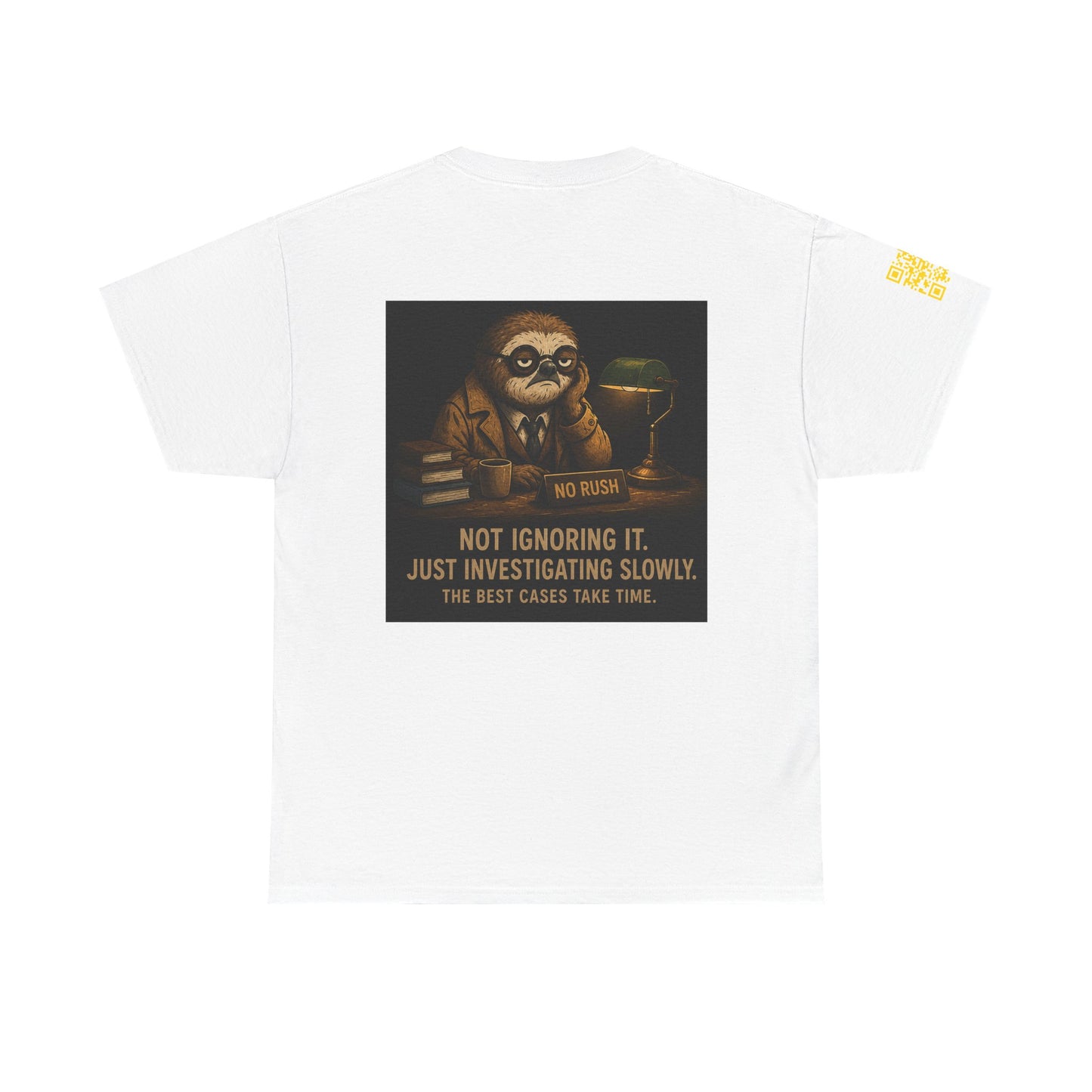 Sloth Detective Not Ignoring It. Just Investigating Slowly by Olga Foreign