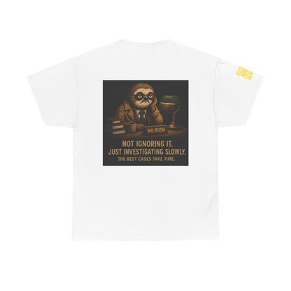 Sloth Detective Not Ignoring It. Just Investigating Slowly by Olga Foreign