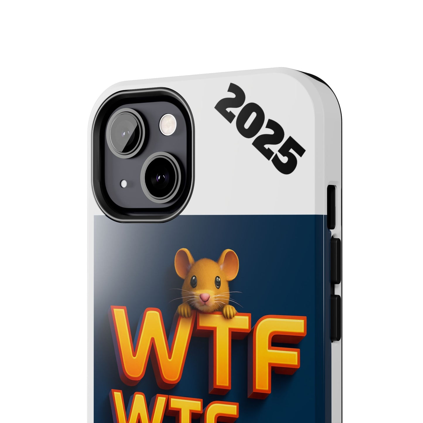 WTF Tough Phone Case by Olga Foreign Design - Fun and Quirky Design for the Playful User