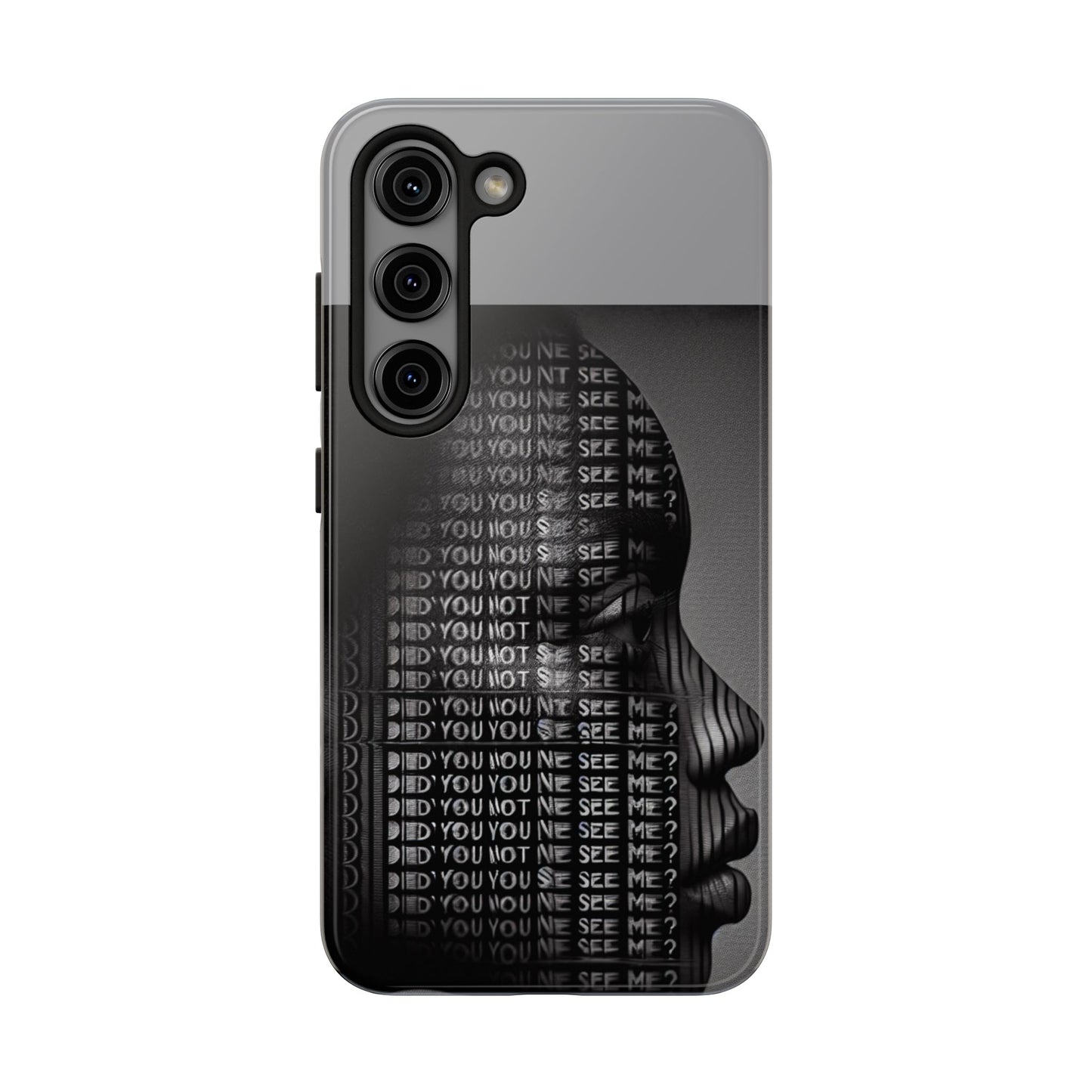 Did You Not See Me? by Olga Foreign. Tough Phone Case -
