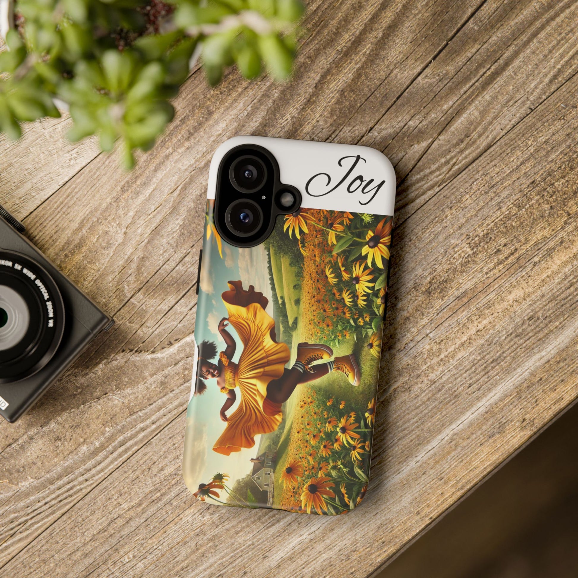 Joyful Floral Phone Case - by Olga Foreign Tough Cases for Vibrant Souls
