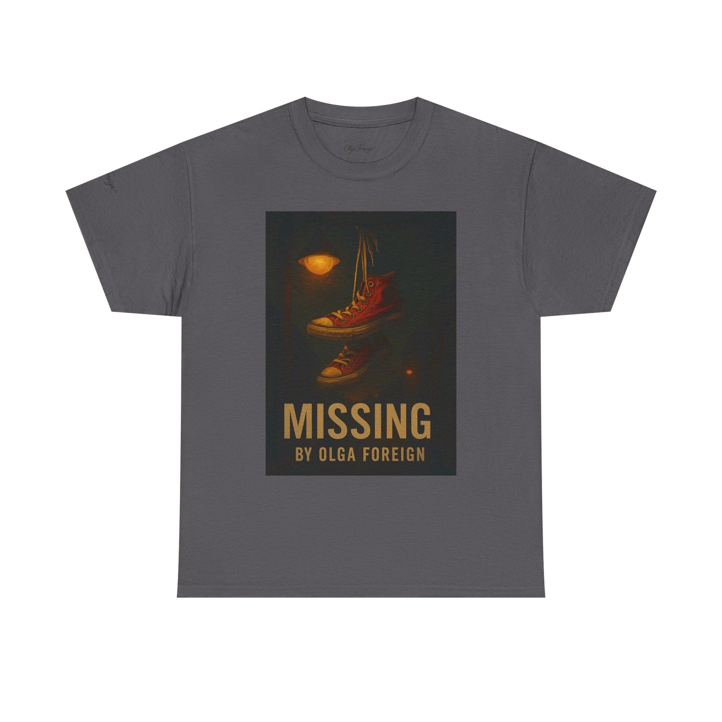 "Missing" by Olga Foreign Tee for Awareness of missing Black and Brown Women