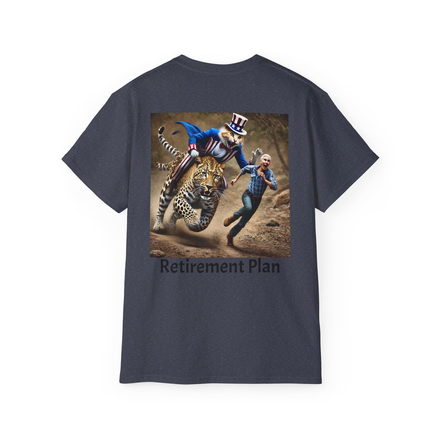 Funny Retirement by Olga Foreign Unisex Ultra Cotton Tee