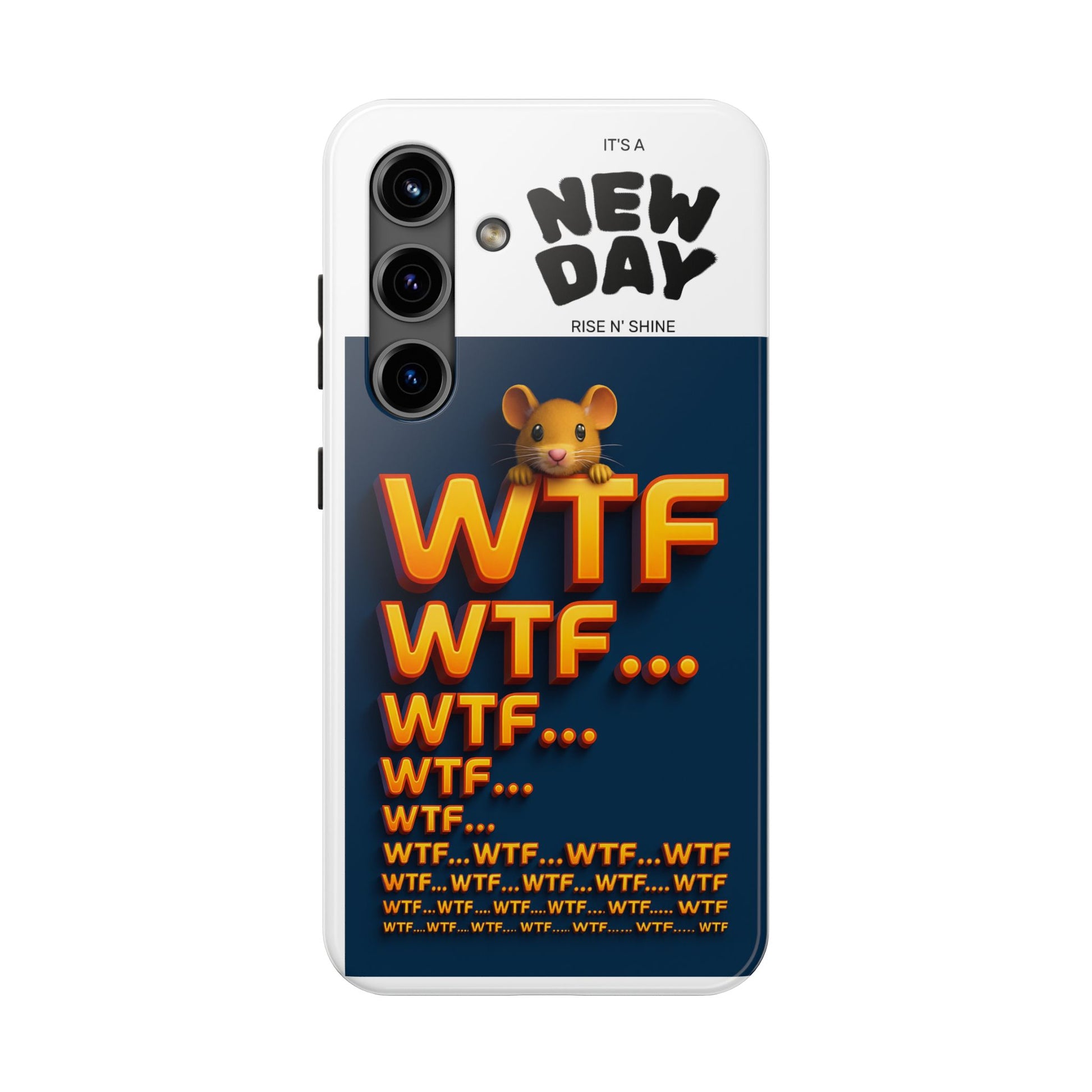 Olga Foreign Design WTF Tough Phone Case - Fun and Quirky Design for the Playful User