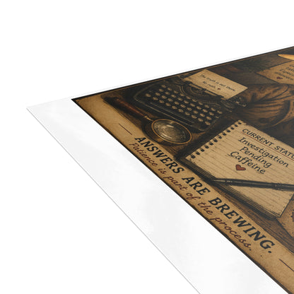 Sloth Detective Postcard Bundles by Olga Foreign (envelopes not included)