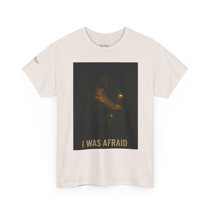 'No Longer afraid" by Olga Foreign. Dark Vibes Unisex Heavy Cotton Tee -