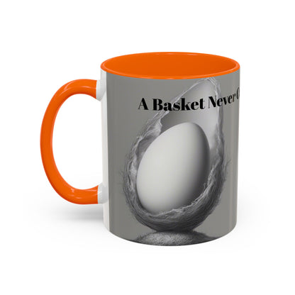 "A Womb Never Carries the Same Eggs" by Olga Foreign Unique Accent Coffee Mug –