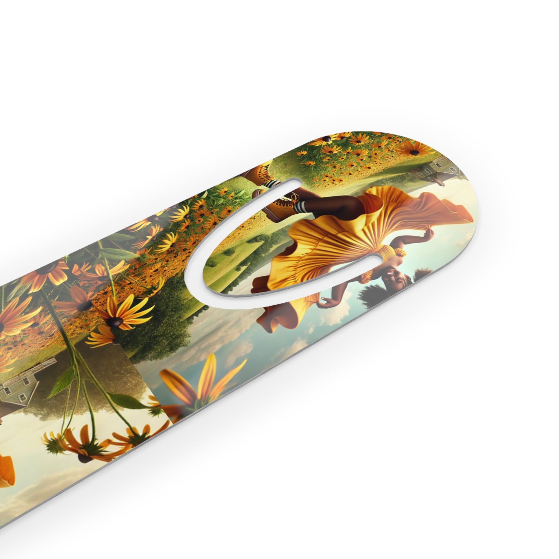 "Joyous Reading" by Olga Foreign Elegant Floral Bookmark, Gift for Book Lovers, Reading Accessory, Ideal for Holidays, Unique Bookmark, Literature Gifts