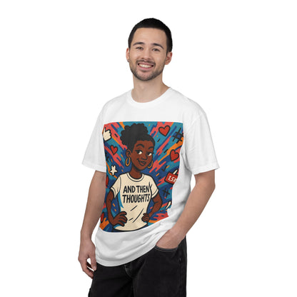T-Shirt — "And Then My Thoughts" Empowerment Graphic Tee
