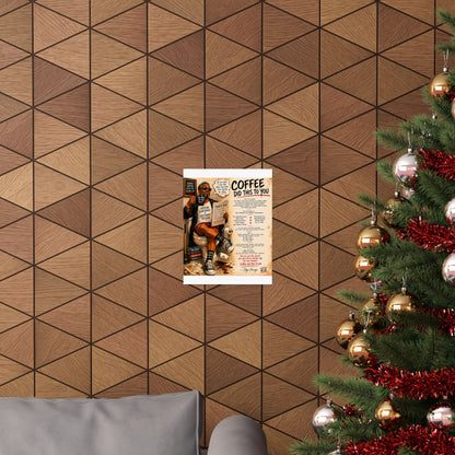 Coffee Did This To You Poster