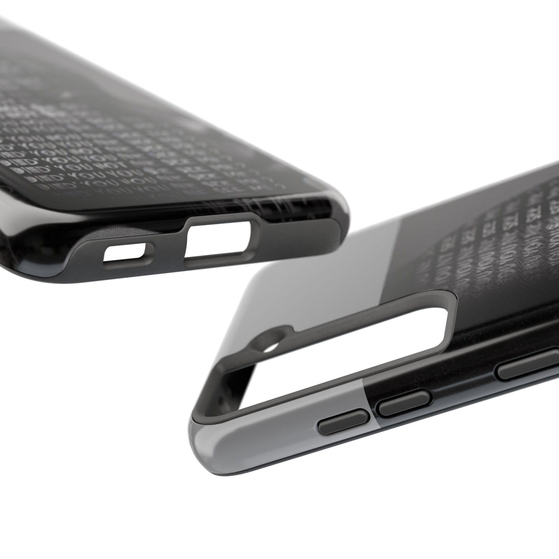 Did You Not See Me? by Olga Foreign. Tough Phone Case -