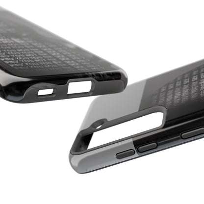 Did You Not See Me? by Olga Foreign. Tough Phone Case -