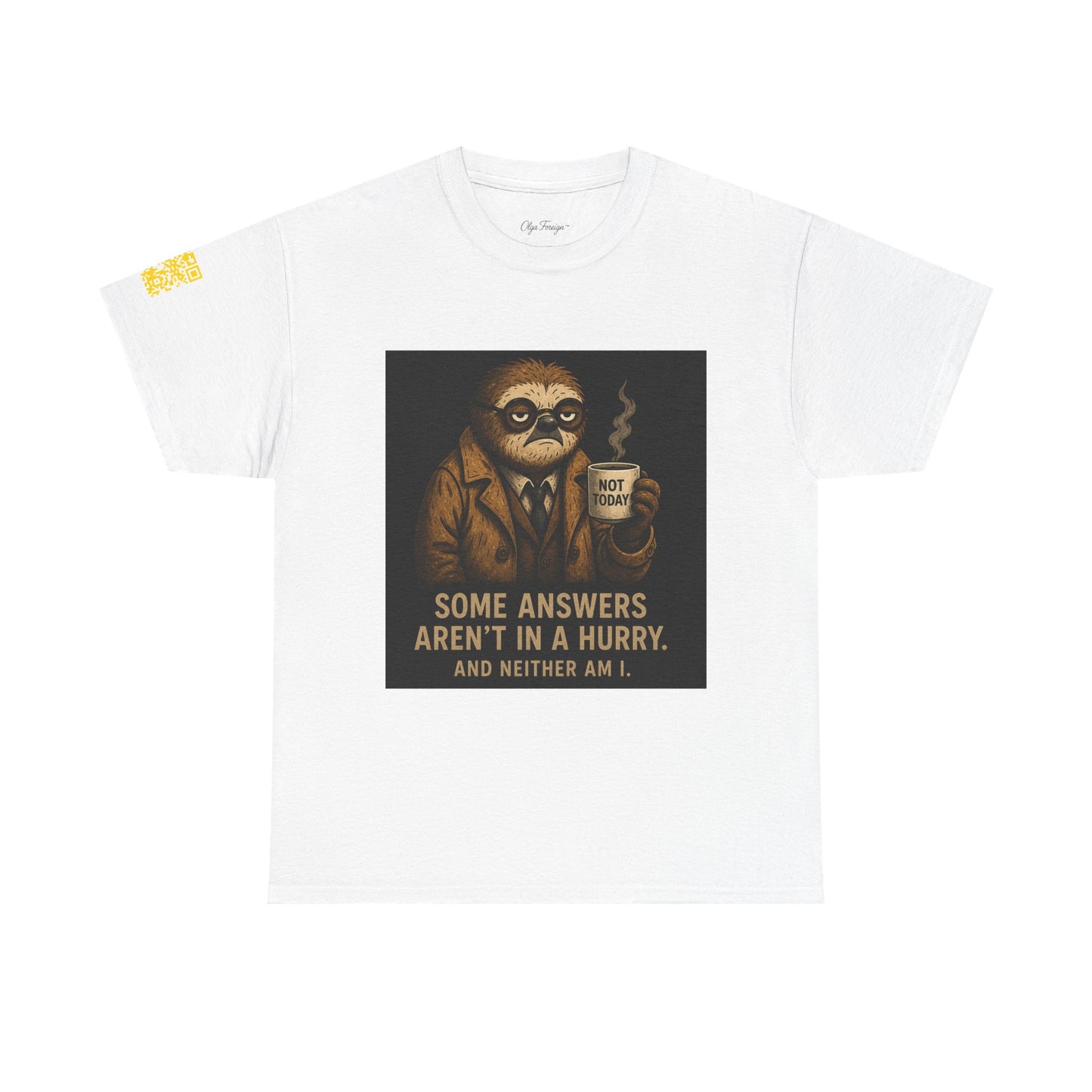 Sloth Detective Some Answers Aren't In A Hurry by Olga Foreign