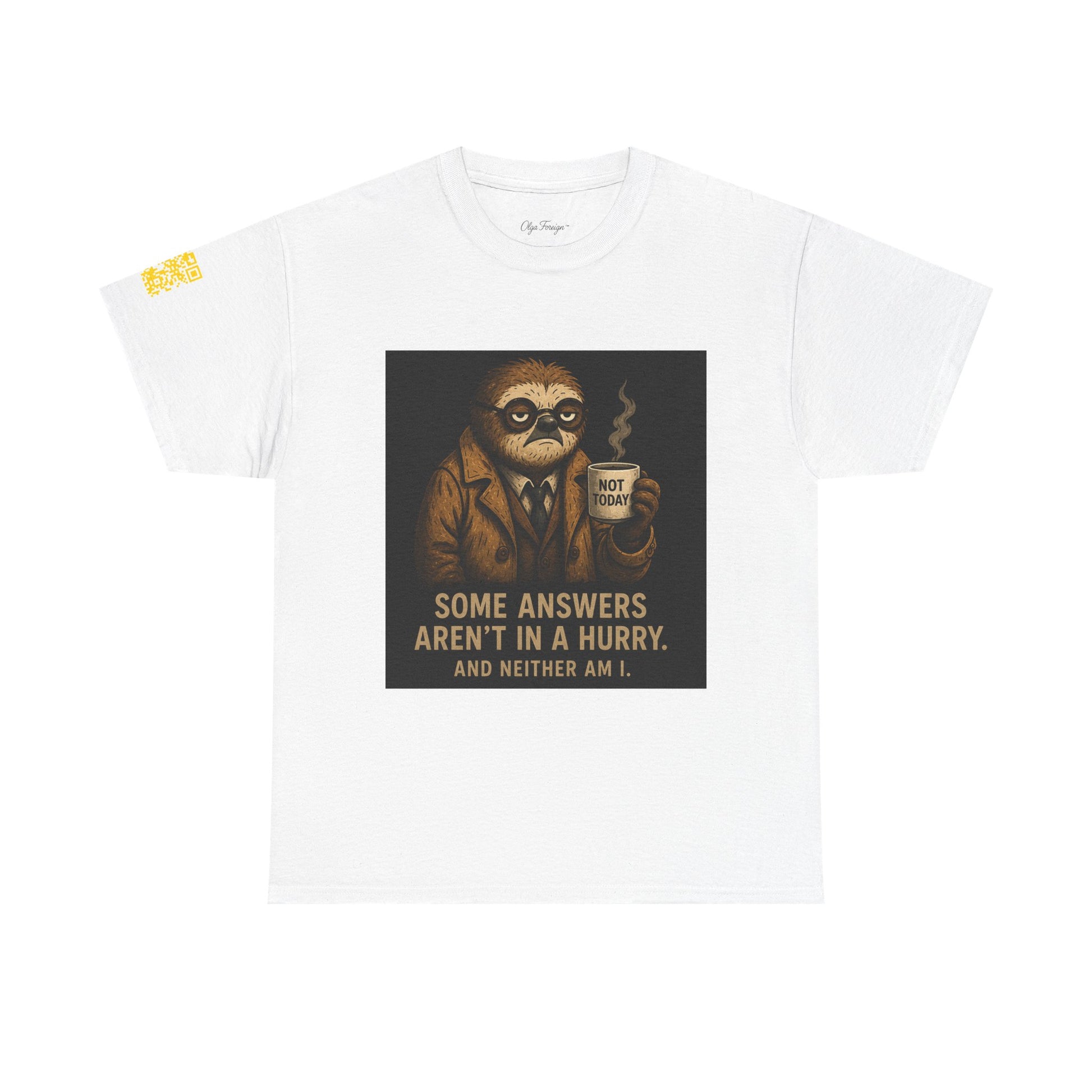 Sloth Detective Some Answers Aren't In A Hurry by Olga Foreign