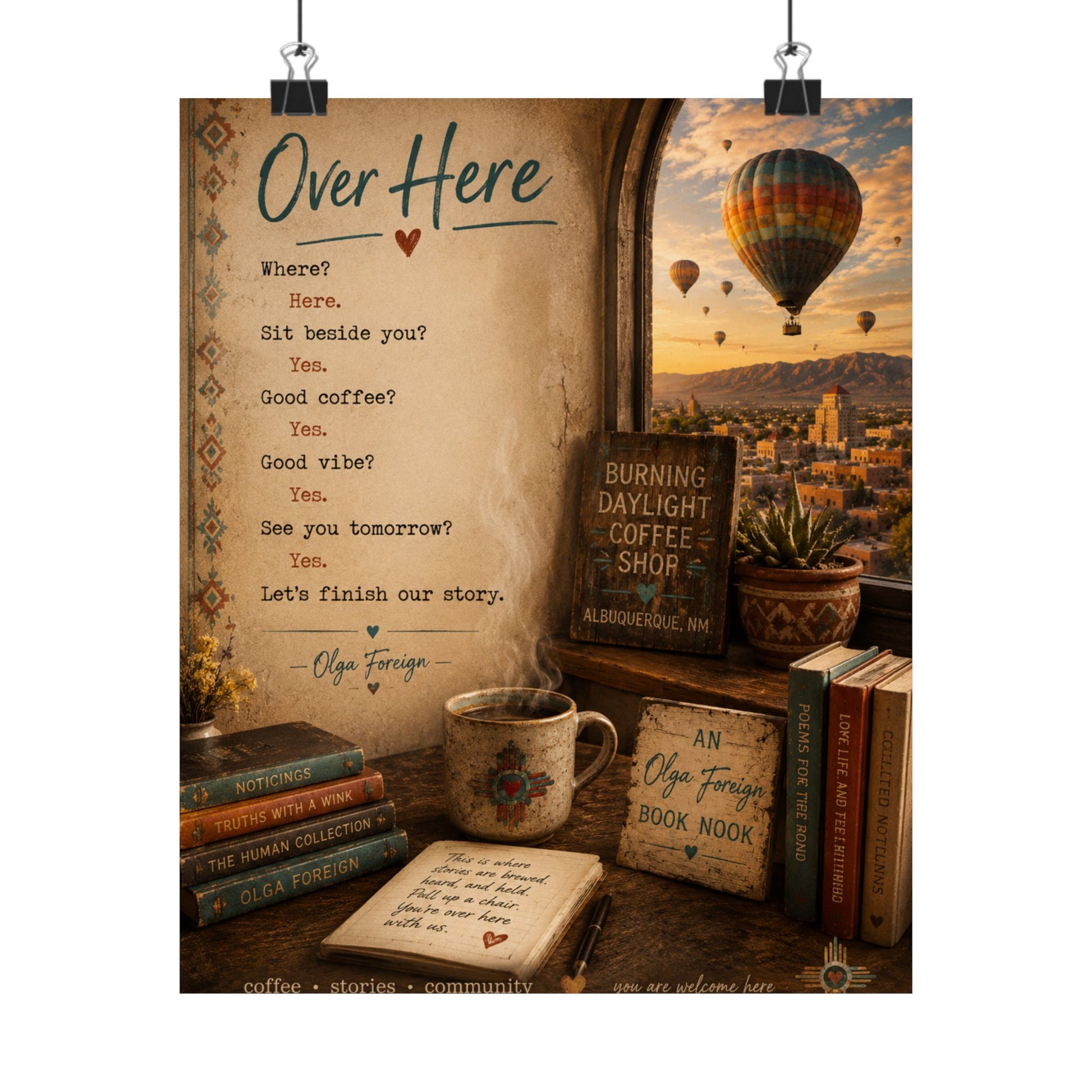 Over Here by Olga Foreign