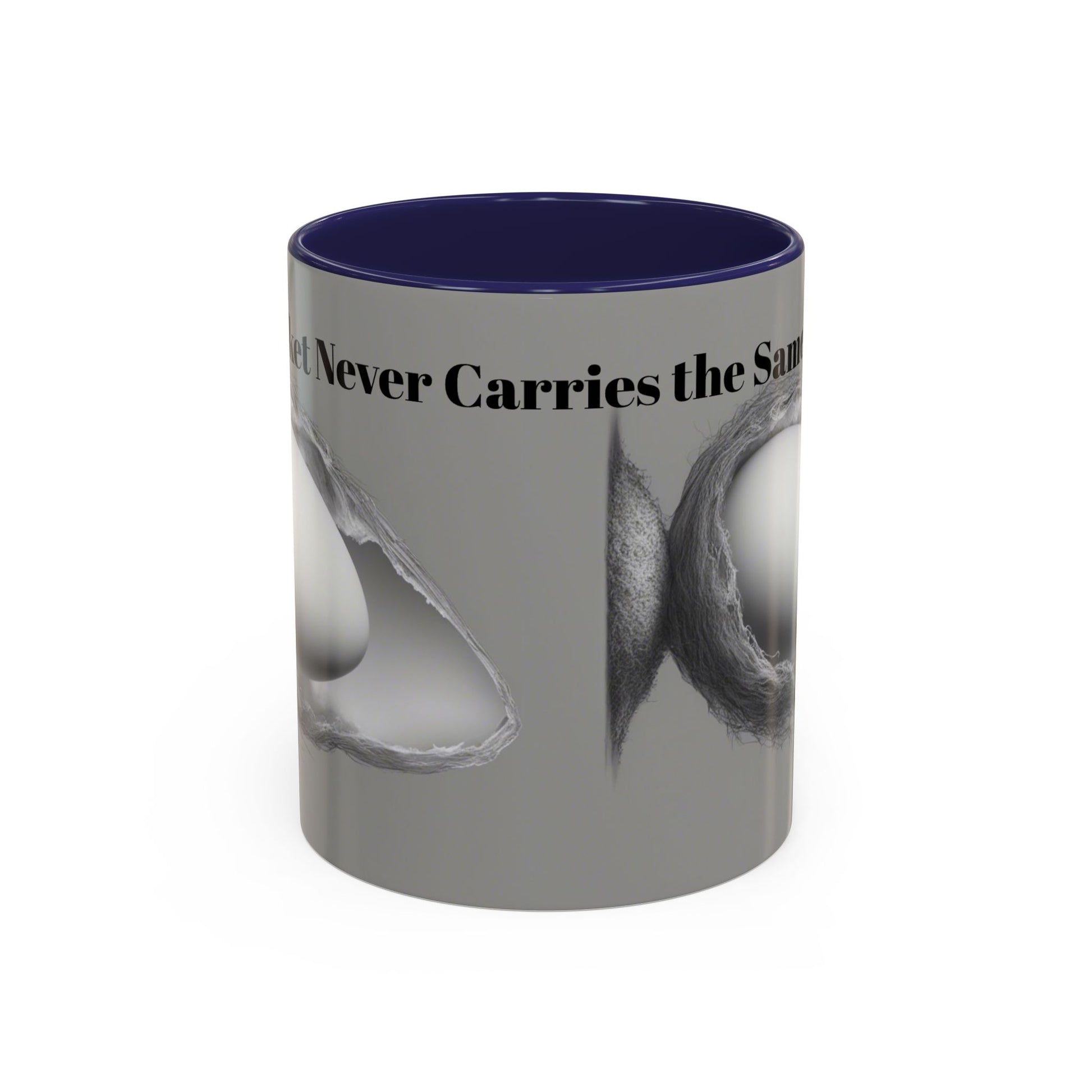 Olga Foreign Design Unique Accent Coffee Mug – "Life Never Carries the Same Eggs"