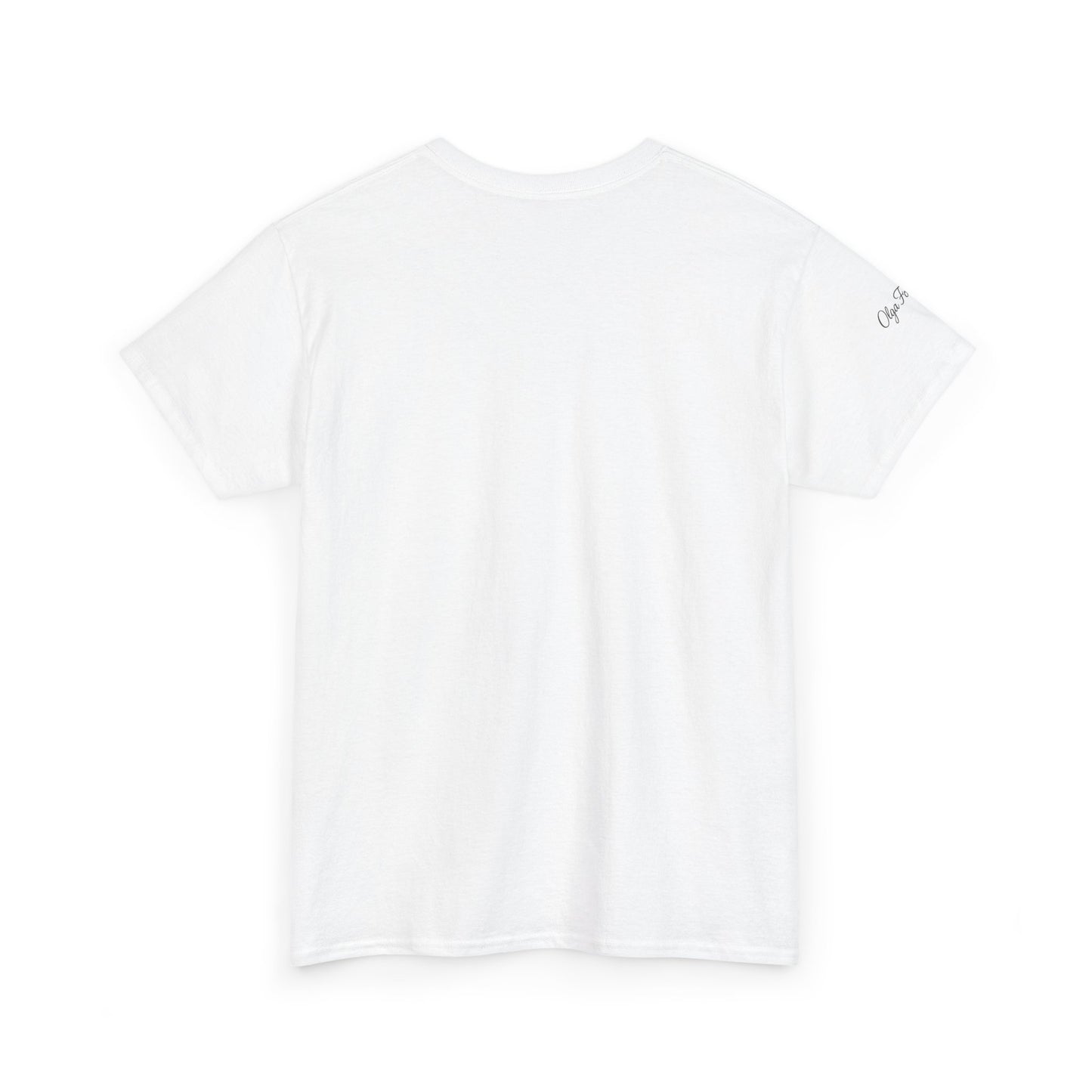 "Time" by Olga Foreign Narrative of a day Unisex Heavy Cotton Tee