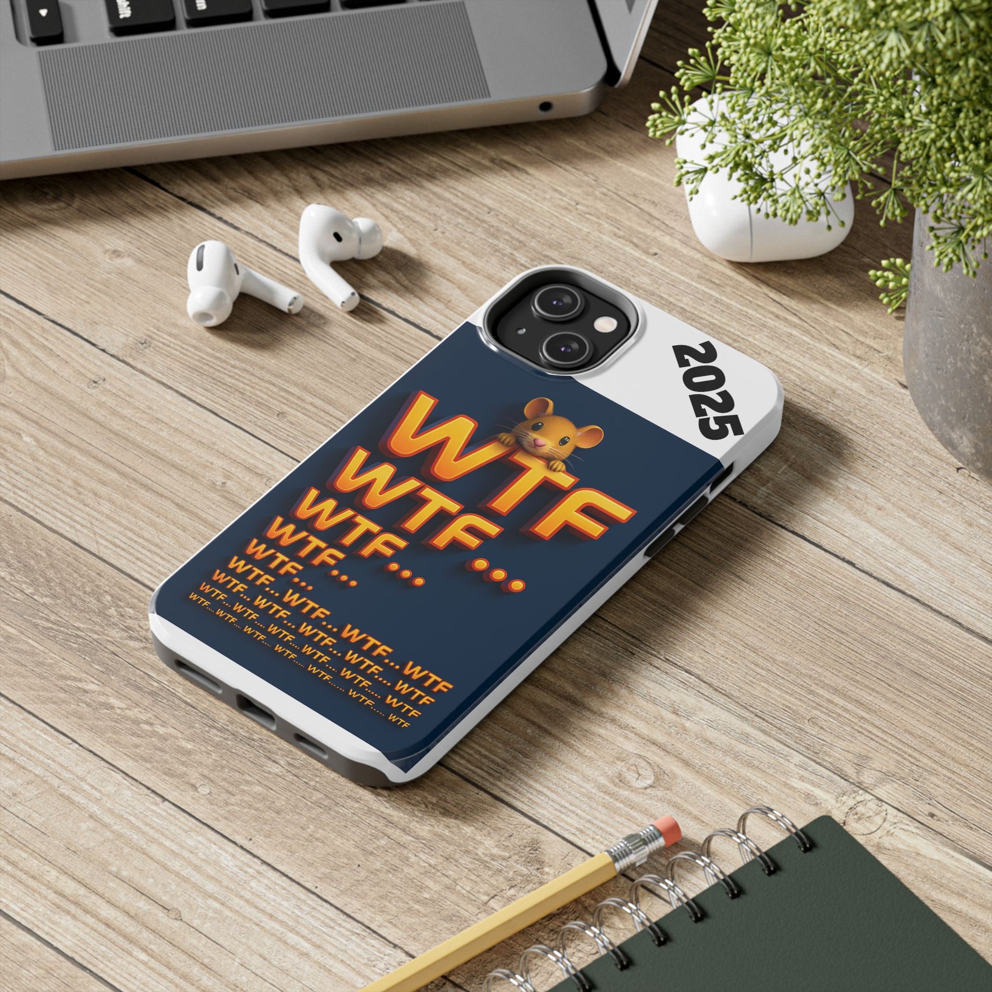 Olga Foreign Design WTF Tough Phone Case - Fun and Quirky Design for the Playful User