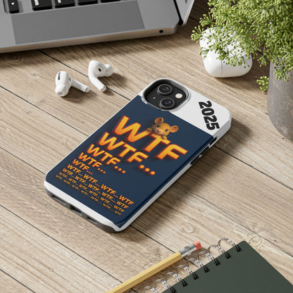 Olga Foreign Design WTF Tough Phone Case - Fun and Quirky Design for the Playful User