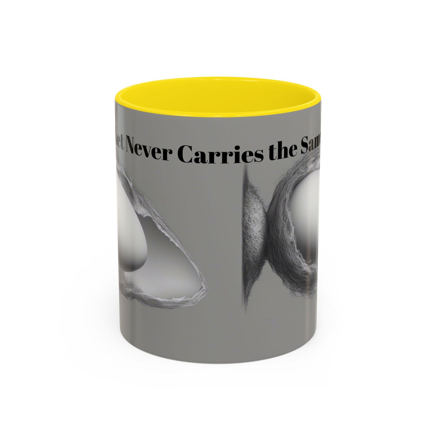 Olga Foreign Design Unique Accent Coffee Mug – "Life Never Carries the Same Eggs"