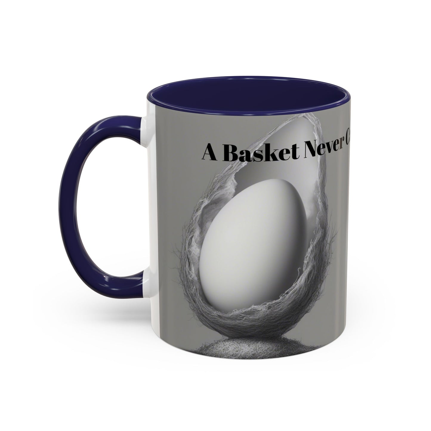 "A Womb Never Carries the Same Eggs" by Olga Foreign Unique Accent Coffee Mug –
