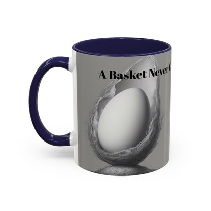 "A Womb Never Carries the Same Eggs" by Olga Foreign Unique Accent Coffee Mug –
